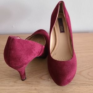 Maroon / Burgundy Pumps